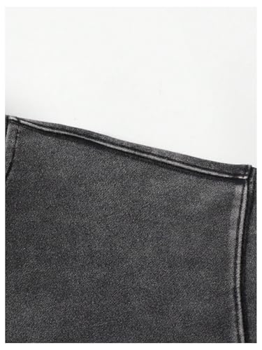 SOLY HUX Men's Vintage Hooded Sweatshirts Drop Shoulder Long Sleeve Washed Baggy Hoodies Pullover Streetwear4