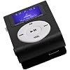 Zyyini MP3 Player, Portable LCD Mini Screen MP3 Player Digital MP3 Player with Sports BackClip Player with Earphone,Support Memory Card (Black)