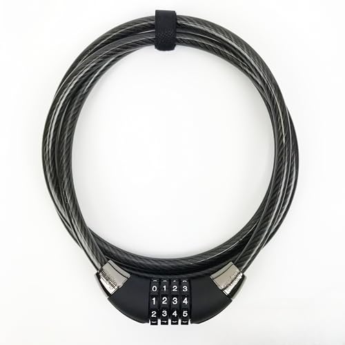 Onguard Cable Combination Bicycle Lock with Hardened Security, 6-Foot Flexibility