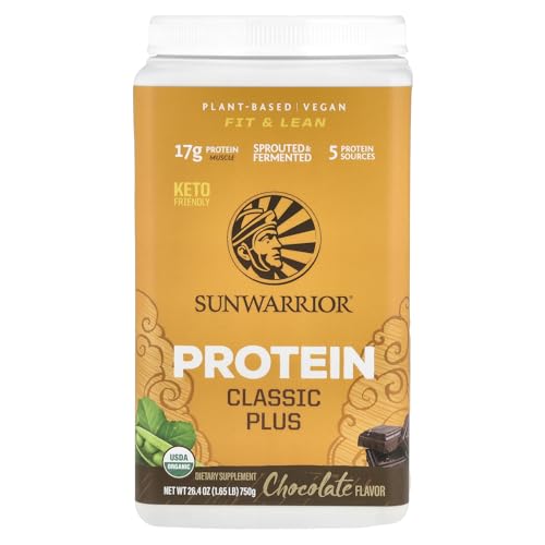 Sunwarrior Proteina Vegetale Classic Plus Cioccolato - 750 g