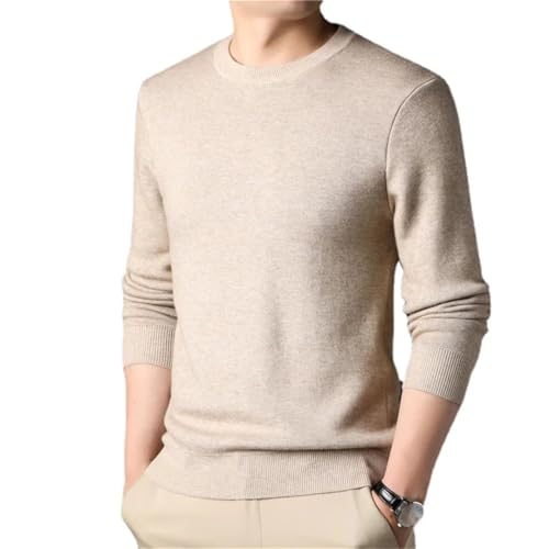 Men's Mock Neck Sweater Regular Fit Long Sleeve Solid Cotton Casual Knit Pullover Sweater3