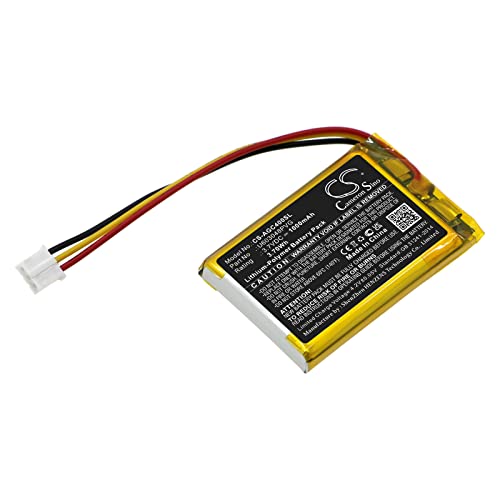 Cameron Sino 1000mAh / 3.70Wh Replacement Battery for Astro Gaming C40 TR Wireless Control, U603048PVG