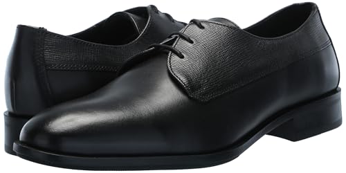 Image of BOSS Men's Colby Mixed Leather Lace Up Derby Dress Shoe