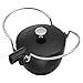 Staub Cast Iron 1-qt Round Tea Kettle - Matte Black, Made in France