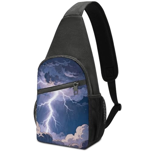 Sac bandoulière Sling Bag imperméable et sac de poitrine sport Oxford