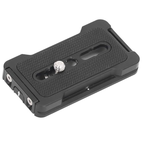 Camera Quick Release Plate,Camera QR Plate with 1/4in Mounting Screw 8KG Capacity Aluminum Alloy Universal Fit for Arca Standard Tripod Head
