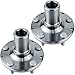 MobiWheels Rear Wheel Hub Bearing Assembly with Repair Kit Compatible with Subaru 1993-2007 Impreza, 1998-2008 Forester,1992-1999 Legacy,Replaces BR930577K (2-Pack)