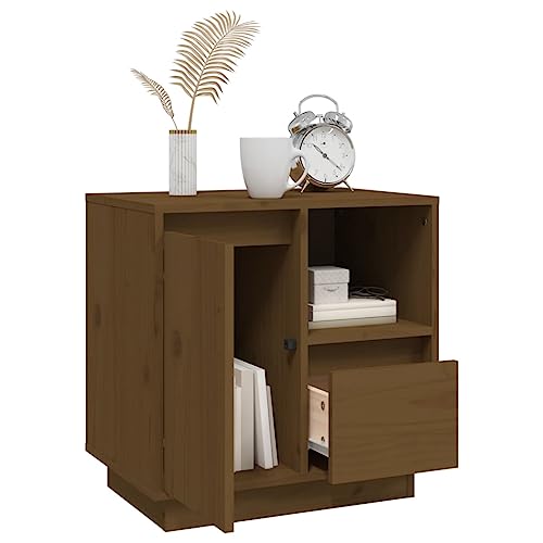 Table de chevet rustique lot de 2 pour chambre à coucher cocooning - 7