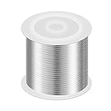 Material y tamaño: estos alambres de joyería están hechos de cobre plateado con revestimiento resistente al deslustre, no se desvanecen ni se rompen fácilmente, duraderos para un uso y almacenamiento prolongados; Nuestro alambre de joyería artesanal es de aprox. 0,4 mm de diámetro (calibre 26) y 150 metros de longitud (492 pies)