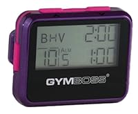 Gymboss Intervallzeitgeber Und Stoppuhr VIOLETT/PINK METALLIC-Hochglanz