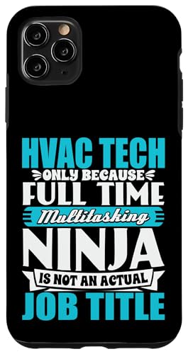 iPhone 12/12 Pro HVAC Tech Technician Career Job Title HVAC Engineers Case