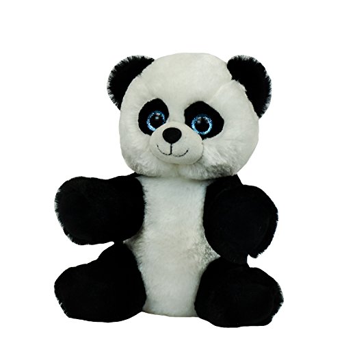 BEAREGARDS.COM Grabable Personal Hablar Oso de Peluche / bebé Heartbeat 8" Panda con 20 seg Grabadora Digital