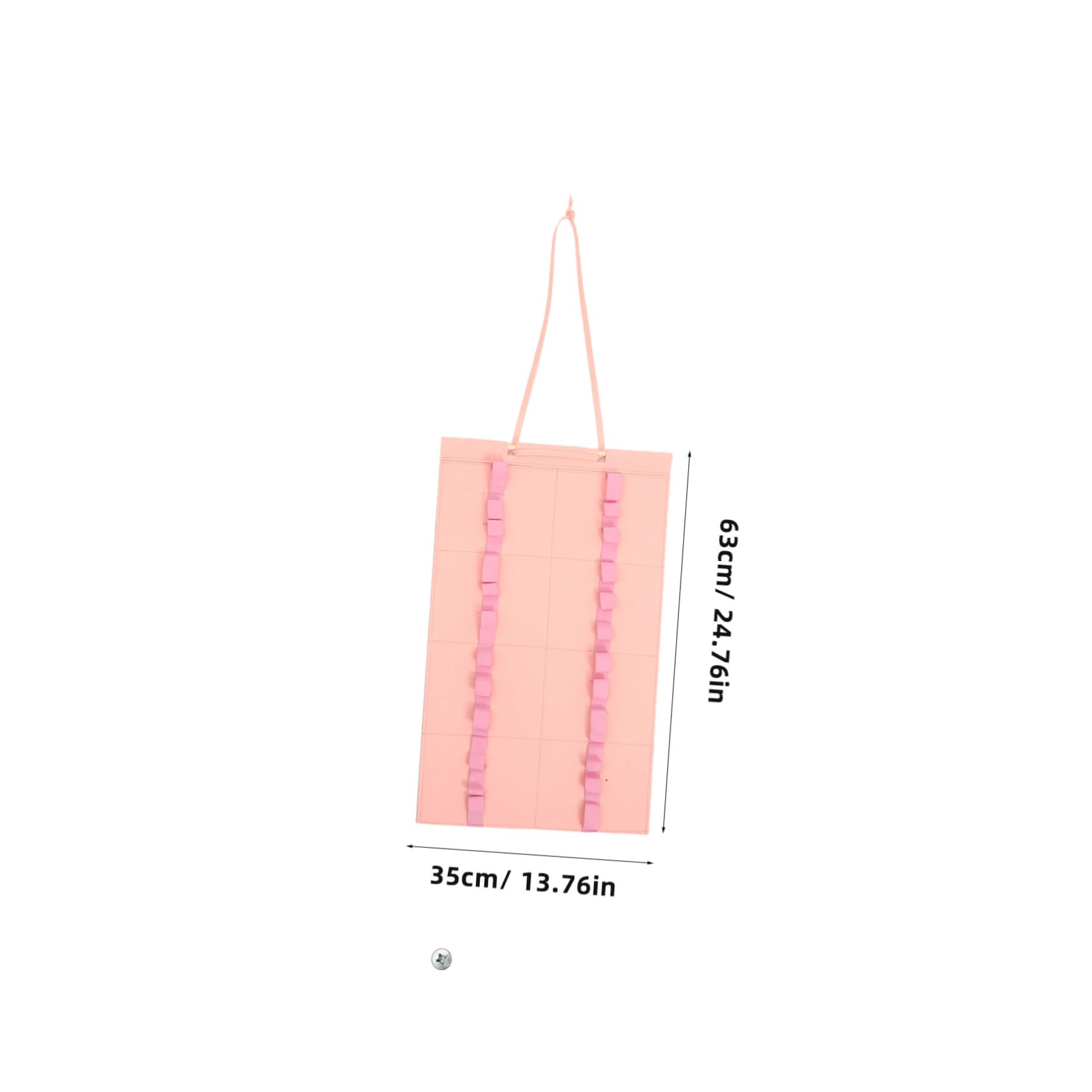 Bolsa Plegable de Fieltro para Baquetas 2 Piezas Rosa
