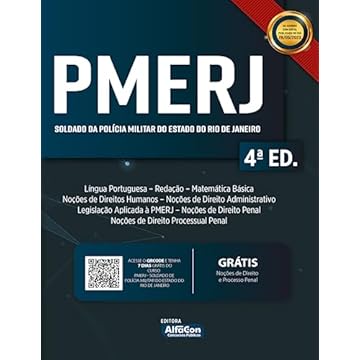 Capa do livro PMERJ – Soldado da Polícia Militar do Estado do Rio de Janeiro