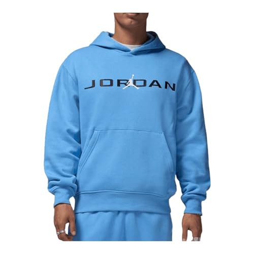 Jordan Air Stretch Fleece Hoodie (HQ4643-469, Blue)