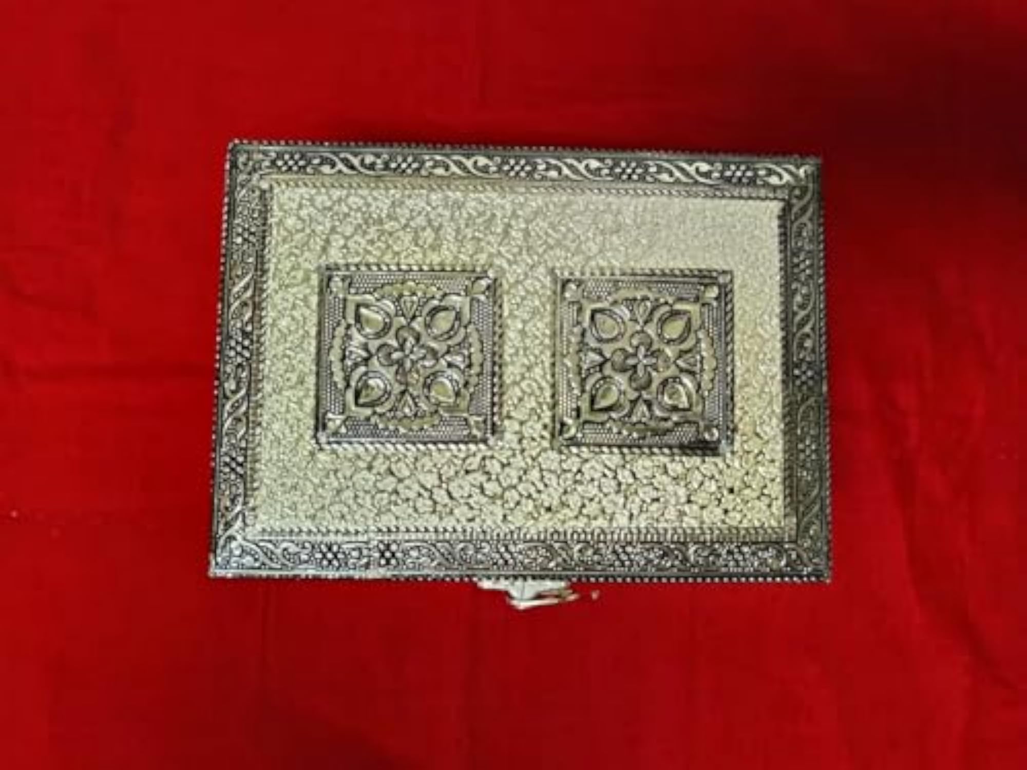 Handicraft Gold Jewellery Box for Women
