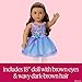 American Girl, Truly Me #117 Doll & Dance All Day Set, with Brown Eyes, Wavy Dark-Brown Hair, Tan Skin, Ages 6+