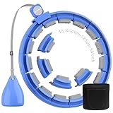 Rundum Gewichtsverlust: Massieren Sie die Taillenmuskulatur mit der Gleitschiene. Der Smart Fitness Hoop verbrennt Fett dreimal schneller als ein gewöhnlicher Fitness-Hoop. Fünfmal pro Woche (je 30 Minuten) kann er 800 Kalorien verbrennen. Sehr geeignet für Sport, Fitness, Gewichtsverlust und Unterhaltung.