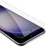 Cadorabo Pellicola di Armatura Compatibile con Samsung Galaxy S23 in Elevata TRASPARENZA - Vetro temperato (Tempered) di Protezione del Display in durezza 9H con 3D Touch