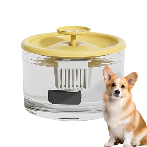 Dispensador automático para mascotas, fuente automática de agua para gatos,Alimentador de agua de fuente para mascotas | Fuente de agua para perros, capacidad suministros para mascotas
