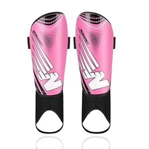 Shin Guards Soccer Youth Kids – Shin Guard for Toddler Boys Girls Teenagers 2-18 Years Old with Ankle Sleeves Protection – Football Shin Pads Equipment with Adjustable Strap