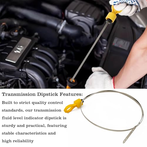 Image of 53034117AB Transmission Fluid Dipstick, Compatible with Dodge Ram 2500 3500 6.7L 68RFE 2007-2022, Transmission Fluid Level Indicator, Replace 53034117AA