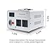 YVQVNDF Step Down Voltage Converter 2000 Watts 220V to 110V for US Canada Japan Electrical Appliances Use in Europe and Asia 220-240v Power System Power System, with 2 US Outlets (2000W(220V-110V))