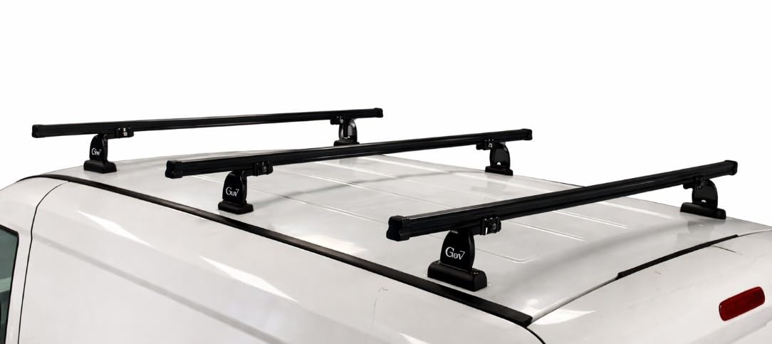GEV 9418 Barre Portatutto Professional Set di 3 Fiat Doblò dal 2023, Peugeot Rifter dal 2019 Toyota Proace Ciry dal 2019 Citroen Berlingo dal 2019, Peugeot Partner dal 2019 Operl Combo dal 2019