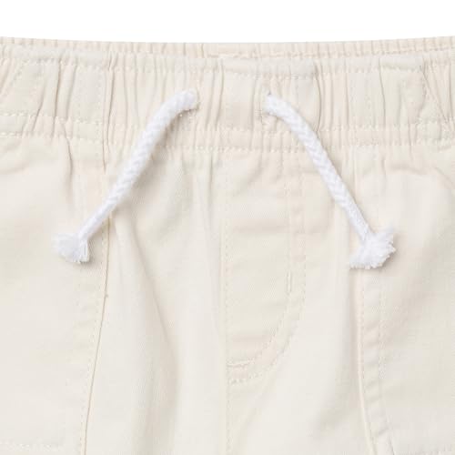 Gerber Baby Toddler Girls' Twill Shorts, Light Tan, 12 Months - image 2