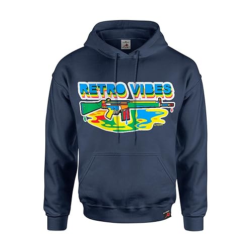 Sweat à capuche rétro Vibes G3 Copytec revivez la nostalgie militaire des années 80