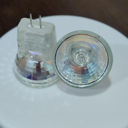 BLOMDE MR8 Halogenlampe 12V 2700K Warmweiß - dimmbar, entspricht 100W - Hoher Farbwiedergabeindex (CRI) 100 für Akzentbeleuchtung, Schienenbeleuchtung, ersetzt MR8 LED (2 Stück/12V 10W)