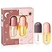 KISSIO Lip Plumper Set,Natural Lip Plumper,Lip Care, Lip Plumper Gloss,Lip Moisturizing Beautiful,Day Ues And Night Ues Set(2PCS)