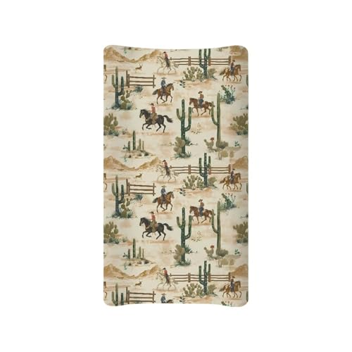 Image of Goronwyfloyd Baby Changing Pad Covers Stretchy Fabric Cozy Breathable Washable Cover Durable and Sturdy