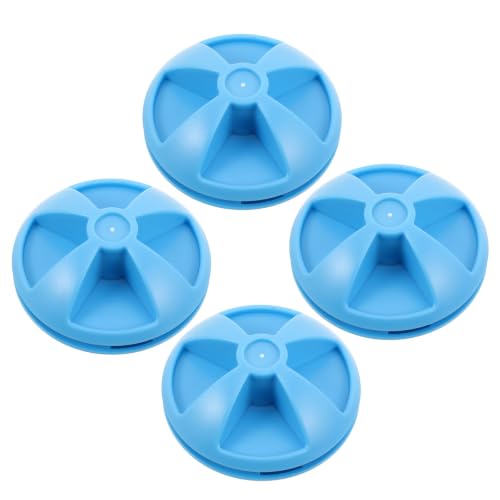 4 Bolas desenredantes para secadora de plástico azul 2
