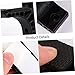GOOHOCHY 1pair Recurve Bow Rack Adhesive Mounting Bow Bracket for Easy Installation and Removable Use Black Lightweight Design Included