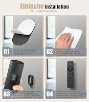 Nearockle Super Stark Magnetische Fernbedienung Halterung Wand für TV – Ansicht 5