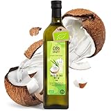 Aceite MCT C8 Orgánico Puro Prensado en Frío - 1 LT. Aceite de Coco MCT Comestible para Keto Paleo o para Uso en el Cuerpo y Cabellos. Aceite Vegano y Vegetariano. MCT Oil Organic.