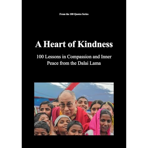 A Heart of Kindness Audiolibro Por Spencer 100 Quotes series arte de portada