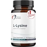 Designs for Health L-Lysine HCL Pills 1500mg - Amino Acid Lysine Hydrochloride Nutritional Supplement for Adults - Immune + Bone Health Support - Vegan + Non-GMO (120 Capsules)