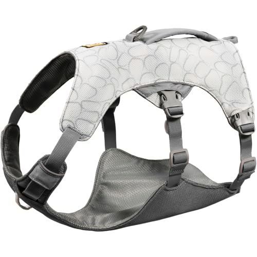 Ruffwear, Swamp Cooler Dog Harness, Lightweight with Evaporative Cooling for Hot Weather, Graphite Gray, Medium