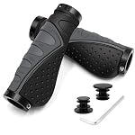 REETEE – REETEE Fahrrad-Lenkergriffe, Gummi, rutschfest, ergonomisch,
