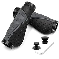 REETEE – REETEE Fahrrad-Lenkergriffe, Gummi, rutschfest, ergonomisch,