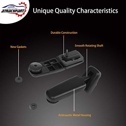 Rear Window Hinge Set Liftgate Glass Hinge Right & Left | for 2001-2007 Ford Escape 2005-2007 Mercury Mariner | #YL8Z78420A68BA, YL8Z78420A69BA, YL8Z-78420A68-BA, YL8Z-78420A69-BA by ATRACYPART - Image 4