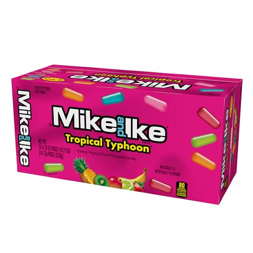 Image of Mike and Ike Tropical Typhoon Candy, 0.78 Ounce Box (Pack of 24)