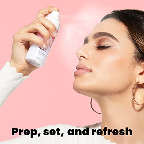 Joah Face Mist Crystal Glow Refreshing Facial Spray Luminizer With Hyaluronic Acid, Hibiscus Extract And, Peptides, Prep Refresh & Set Makeup, Korean Skin Care, 2.7 Oz #TOP5