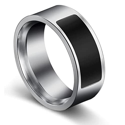 Preciashopping Smart Finger Digital Ring Wear for Android/Phone Equipment Rings Fashion (Size 9)
