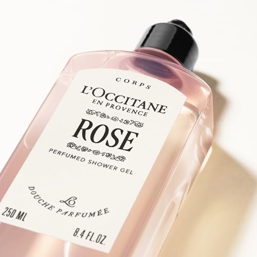 L'OCCITANE - Rose Shower Gel - 250 ml - Fresh, fruity and floral fragrance - Made in France, Pink, 250 ml (Pack of 1) - Image 2