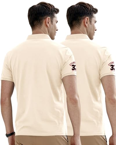 Image of Noble Monk Men's Cotton Blend Regular Fit Polo T-Shirt