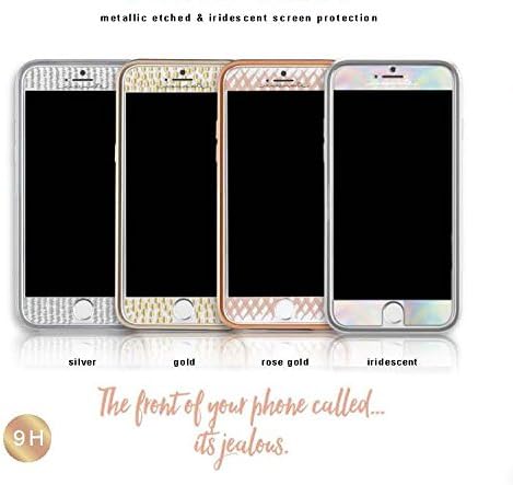 Case-Mate - iPhone - 8 Plus | 7 Plus | 6 Plus - Gilded Glass - Glass Screen Protector - Apple iPhone - Iridescent