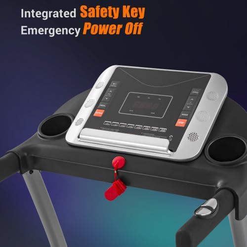 Caminadora Eléctrica Plegable 2.5HP, Inclinación Manual 6%, 300 lb miniatura 6